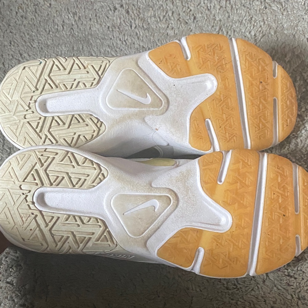 Nike Women's White and Gold Accent Sneakers - Picture 9 of 9
